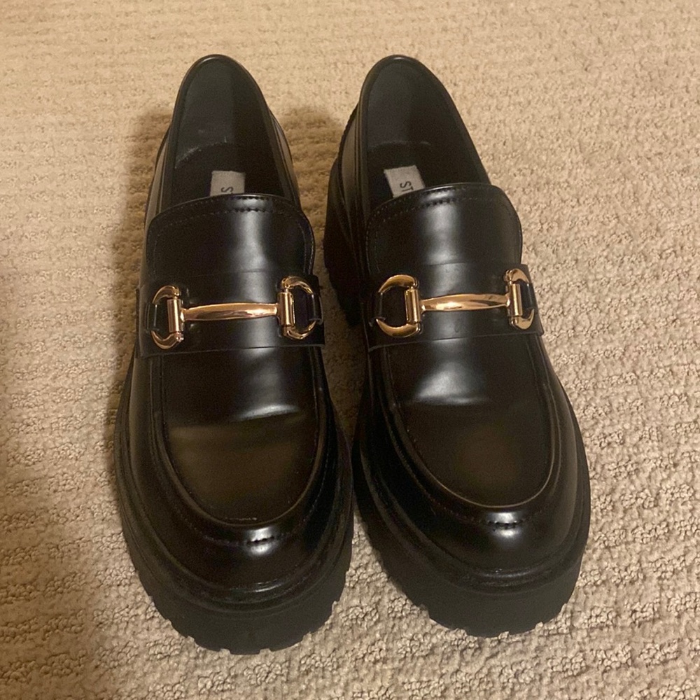 Steve Madden Platform Loafers Lug Sole